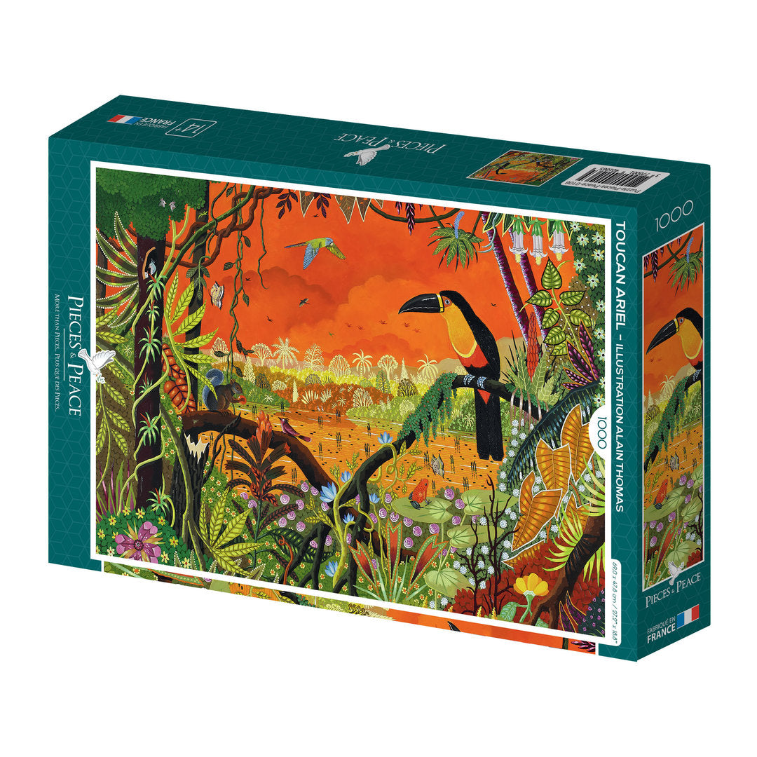 Pieces&Peace - Toucan Ariel - 1000 Teile Puzzle - Nur CHF 25.90! Jetzt kaufen auf fluxed.ch