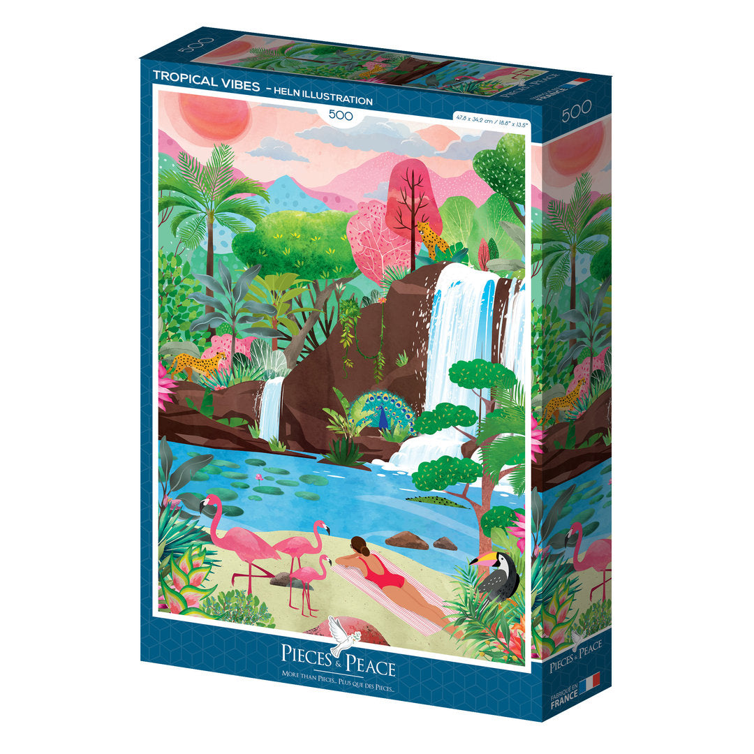 Pieces&Peace - Tropical Vibes - 500 Teile Puzzle - Nur CHF 20.90! Jetzt kaufen auf fluxed.ch