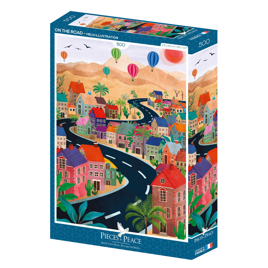 Pieces&Peace - On the Road - 500 Teile Puzzle - Nur CHF 20.90! Jetzt kaufen auf fluxed.ch