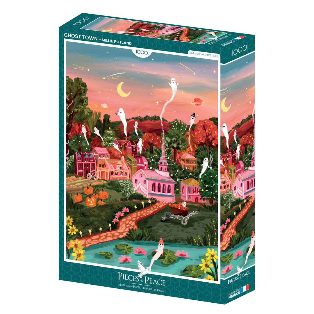 Pieces&Peace - Halloween Town - 1000 Teile Puzzle - Nur CHF 25.90! Jetzt kaufen auf fluxed.ch