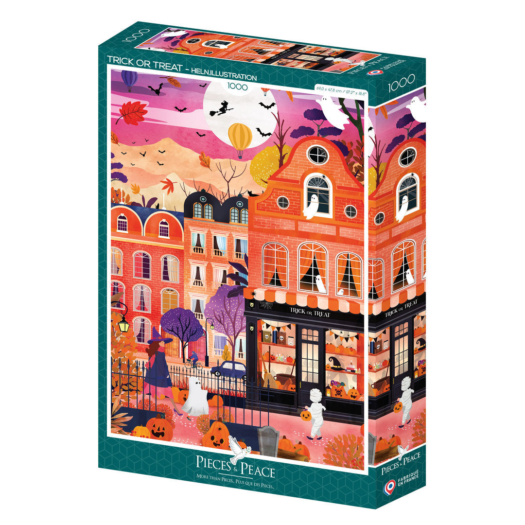 Pieces&Peace - Trick or Treat - 1000 Teile Puzzle - Nur CHF 25.90! Jetzt kaufen auf fluxed.ch