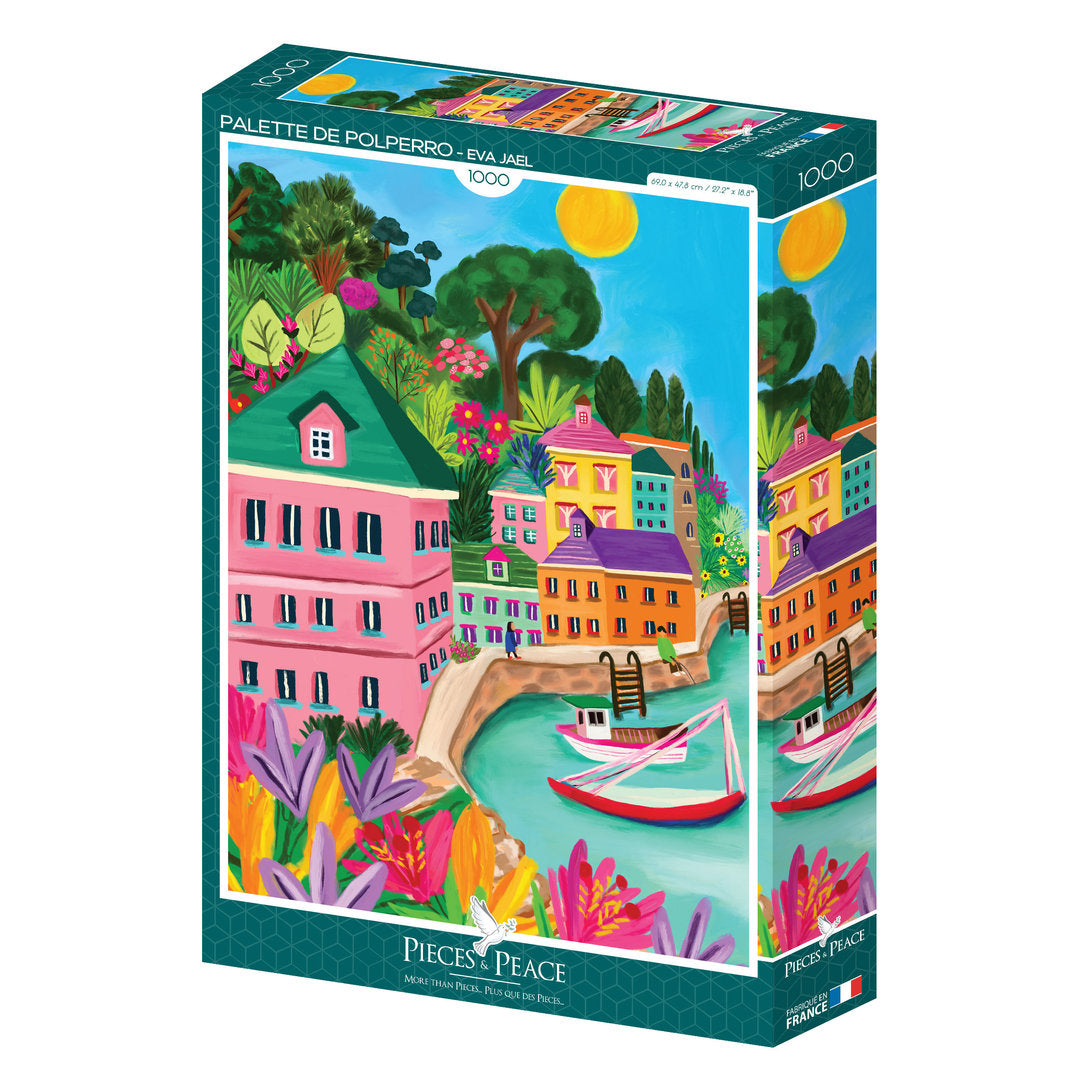 Pieces&Peace - Palette de Polperro - 1000 Teile Puzzle - Nur CHF 25.90! Jetzt kaufen auf fluxed.ch