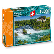 carta.media - Rheinfall mit Schloss Laufen - 1000 Teile Puzzle