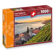 carta.media - Saint-Saphorin Genfersee - 1000 Teile Puzzle