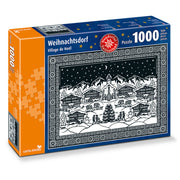 carta.media - Weihnachtsdorf - 1000 Teile Puzzle