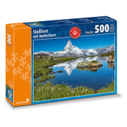 carta.media - Stellisee mit Matterhorn - 500 Teile Puzzle