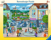 Ravensburger - Polizeieinsatz mit Hannah & Erik - 12 Teile Rahmen
