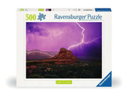 Ravensburger - Pinke Gewitterstimmung - 500 Teile Puzzle