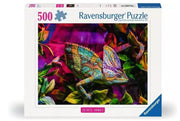 Ravensburger - Chamäleon - Colorful Animals - 500 Teile Puzzle