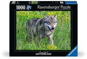 Ravensburger - Wolf im Natur- und Tierpark Goldau - 1000 Teile Puzzle
