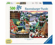 Ravensburger - Après-Ski - 500 grössere Teile Puzzle