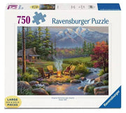 Ravensburger - Lagerfeuer-Romantik - 750 grössere Teile Puzzle