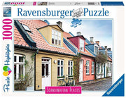 Ravensburger - Häuser in Aarhus, Dänemark - 1000 Teile Puzzle