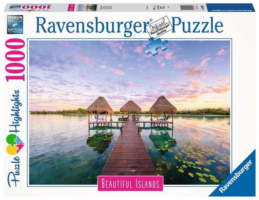 Ravensburger - Paradiesische Aussicht - 1000 Teile Puzzle - Nur CHF 19.90! Jetzt kaufen auf fluxed.ch