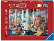 Ravensburger - Ruhmeshalle von Tom & Jerry - 1000 Teile Puzzle