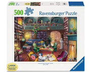 Ravensburger - Magische Bücherwelt - 500 grössere Teile Puzzle