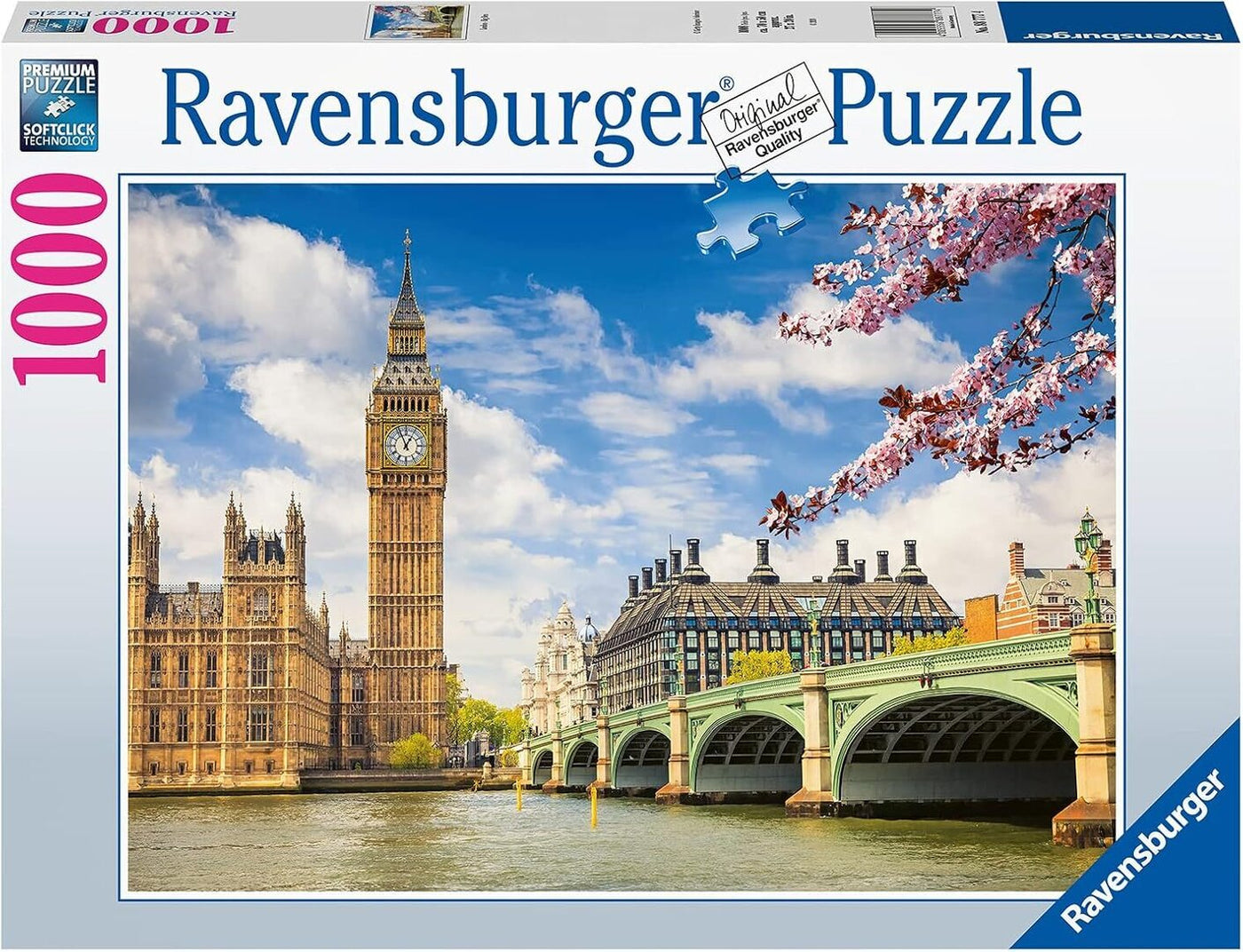 Ravensburger - London - Big Ben - 1000 Teile Puzzle