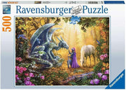 Ravensburger - Drachenflüsterer - 500 Teile Puzzle