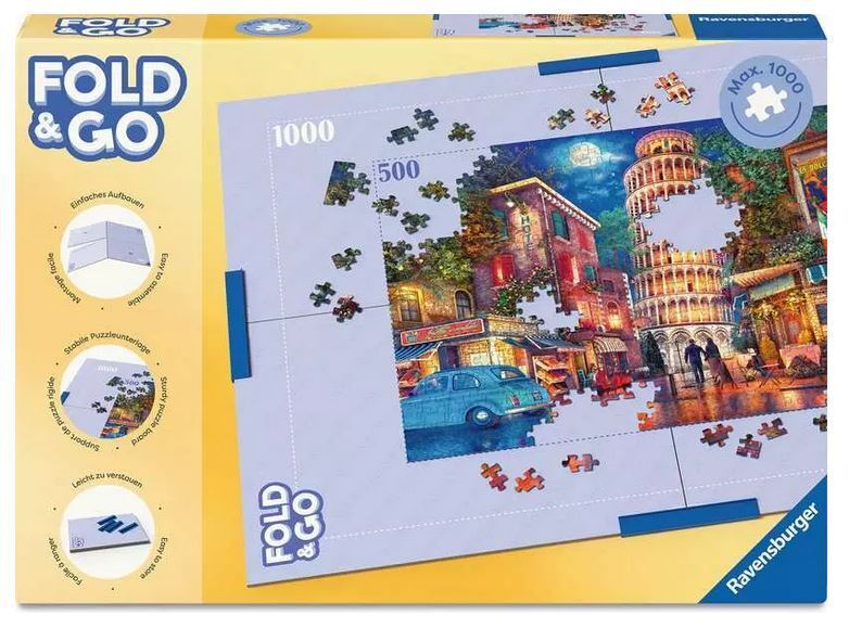 Ravensburger - Puzzle Fold & Go - bis 1000 Teile mit Skalierung