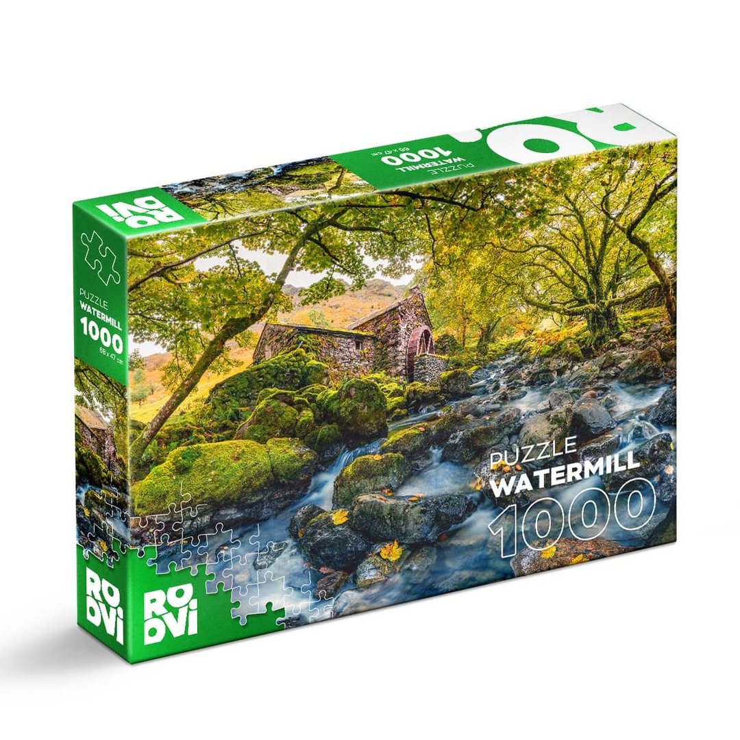 Roovi - Watermill - 1000 Teile Puzzle - Nur CHF 16.90! Jetzt kaufen auf fluxed.ch