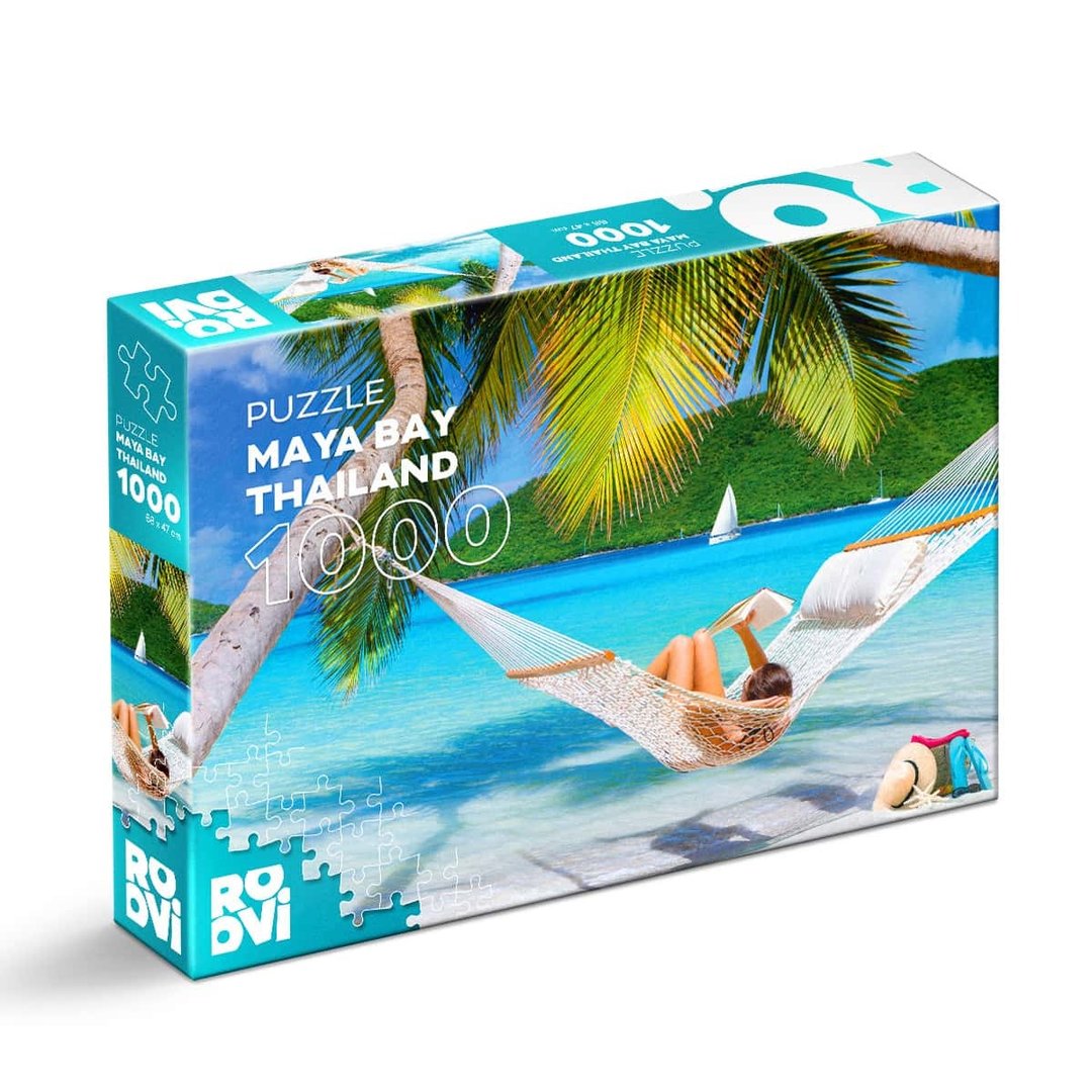 Roovi - Maya Bay Thailand - 1000 Teile Puzzle - Nur CHF 16.90! Jetzt kaufen auf fluxed.ch