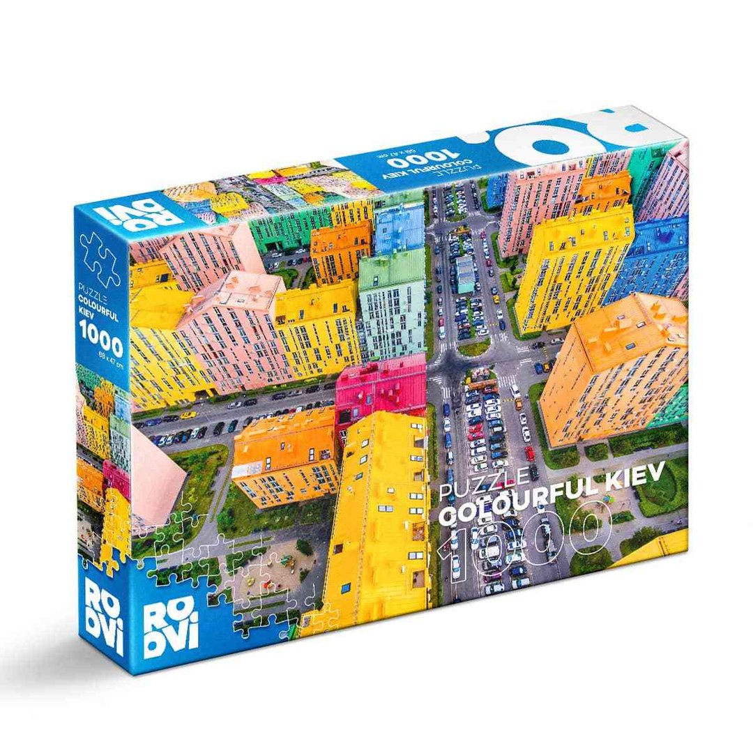 Roovi - Colourful Kiev - 1000 Teile Puzzle - Nur CHF 16.90! Jetzt kaufen auf fluxed.ch