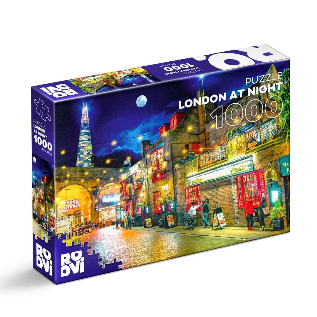 Roovi - London at Night - 1000 Teile Puzzle - Nur CHF 16.90! Jetzt kaufen auf fluxed.ch