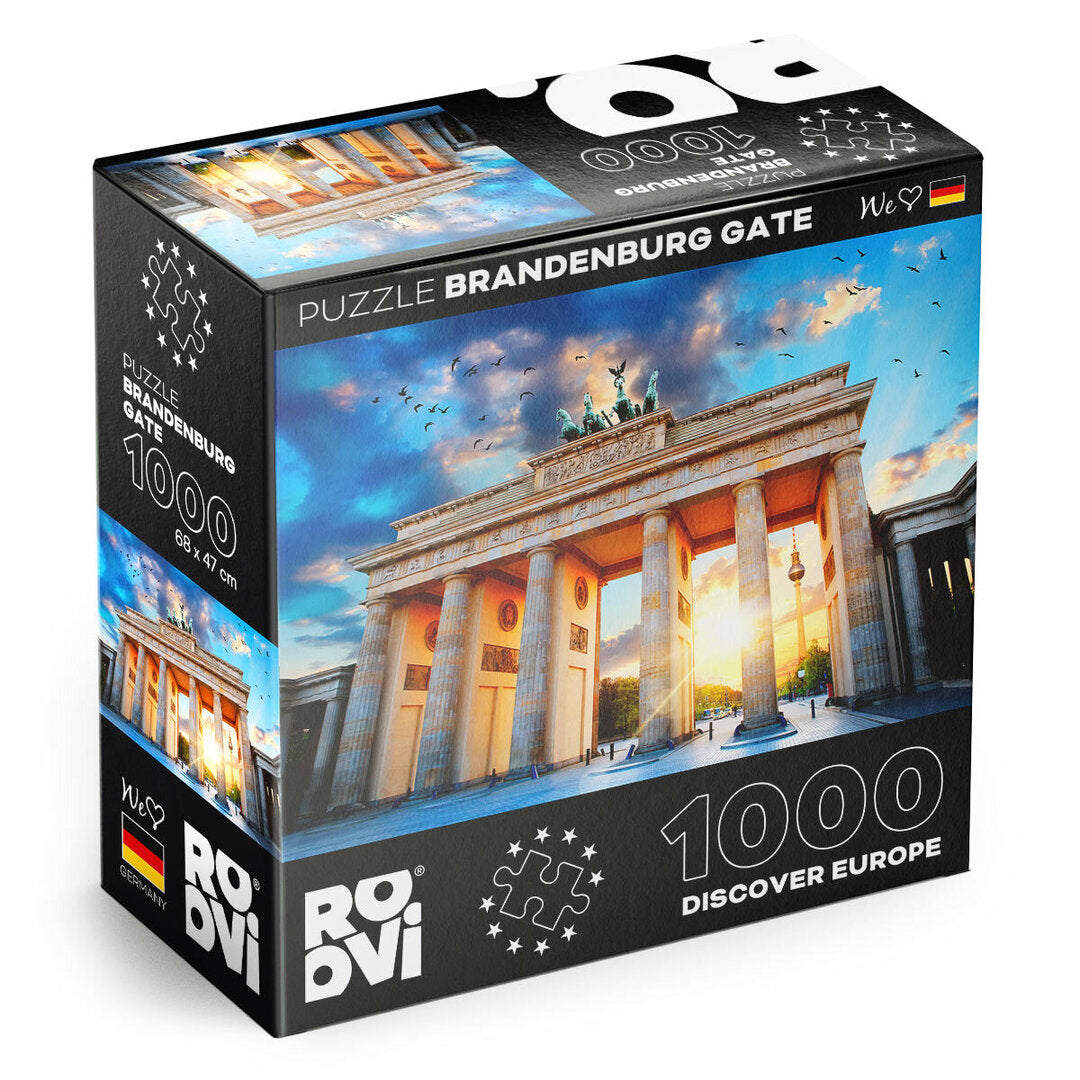 Roovi - Brandenburger Tor - 1000 Teile Puzzle - Nur CHF 16.90! Jetzt kaufen auf fluxed.ch