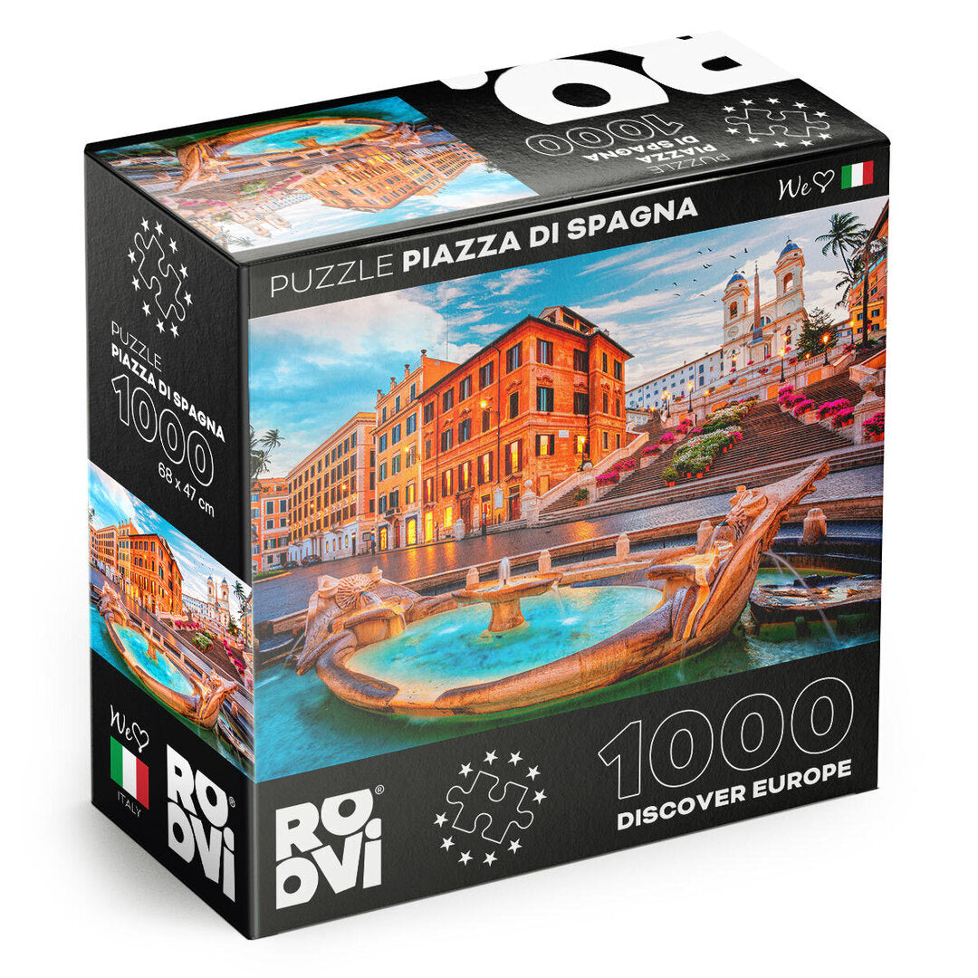 Roovi - Piazza di Spagna - 1000 Teile Puzzle - Nur CHF 16.90! Jetzt kaufen auf fluxed.ch