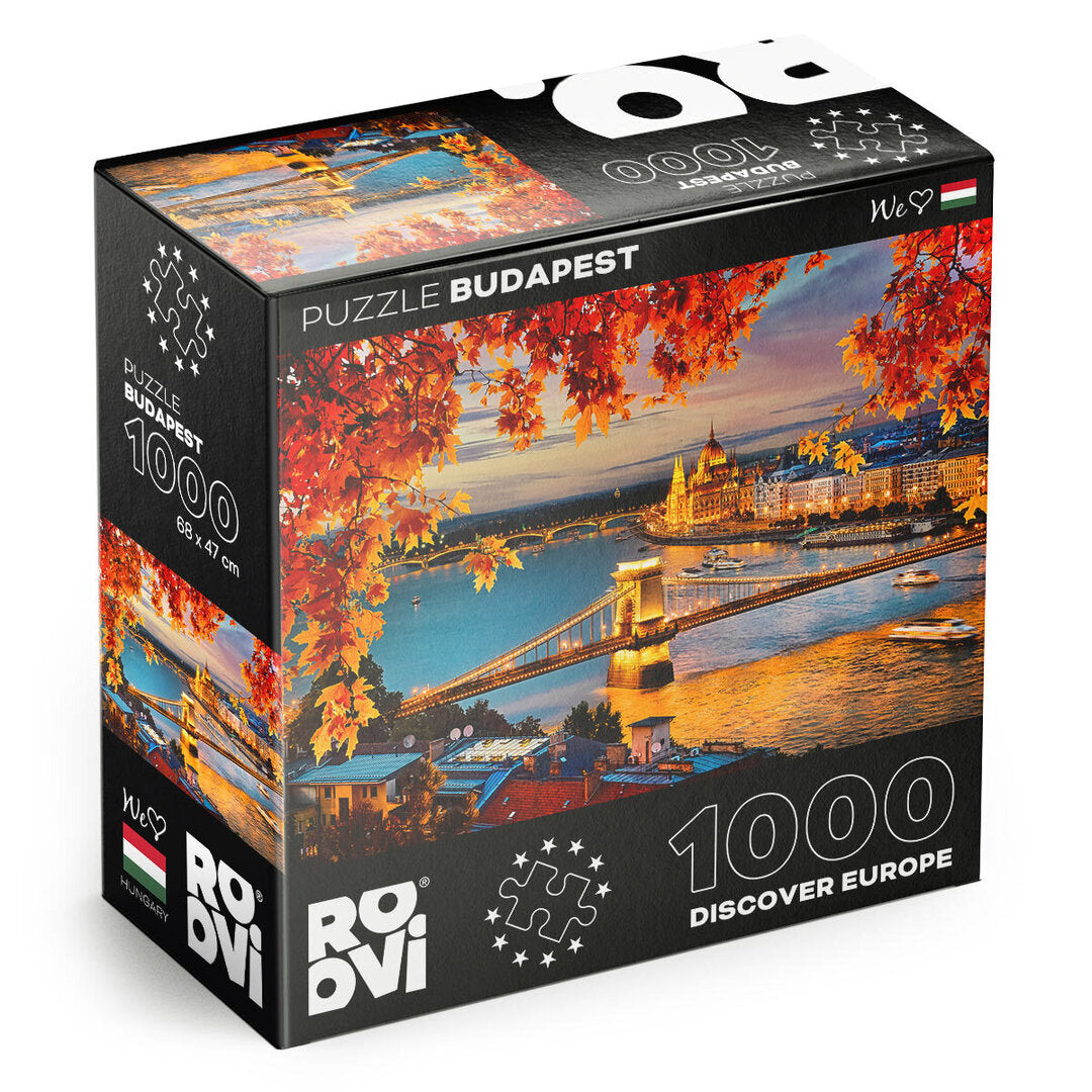 Roovi - Budapest - 1000 Teile Puzzle - Nur CHF 16.90! Jetzt kaufen auf fluxed.ch