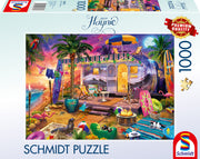 Schmidt - Mit dem Wohnwagen am Meer - 1000 Teile Puzzle
