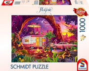 Schmidt - Camping-Paradies in der Wüste - 1000 Teile Puzzle