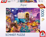 Schmidt - Romantisches Wildwest-Camping - 1000 Teile Puzzle