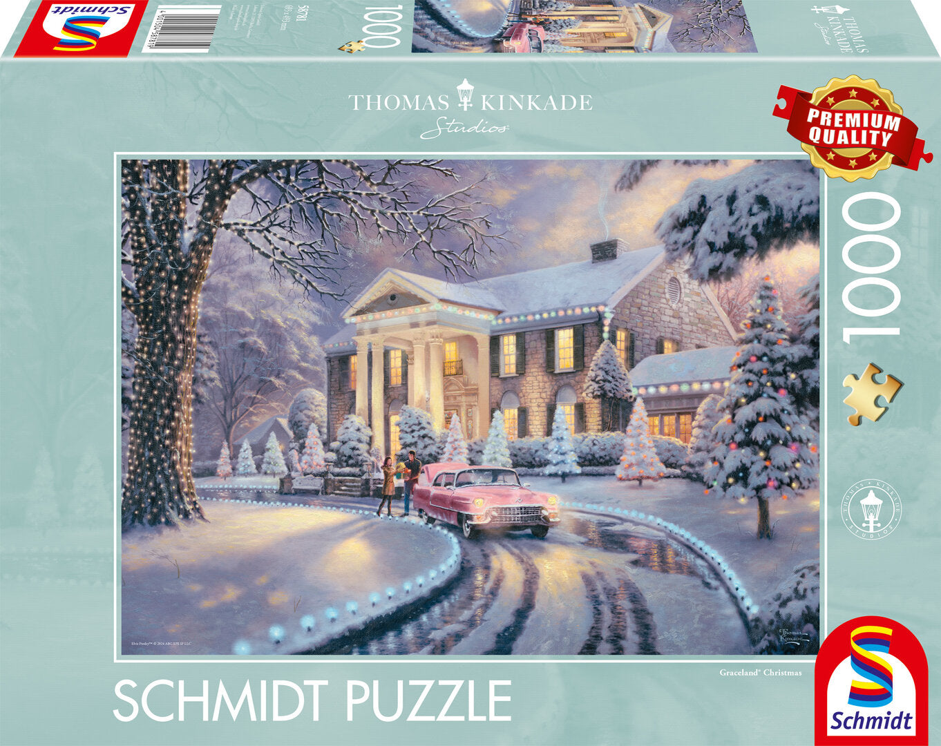 Schmidt - Graceland Christmas - 1000 Teile Puzzle