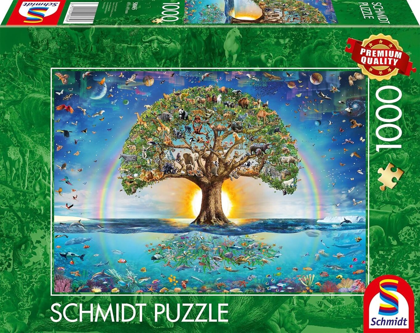 Schmidt - Die Magie des Lebensbaums - 1000 Teile Puzzle