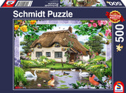 Schmidt - Romantisches Landhaus - 500 Teile Puzzle