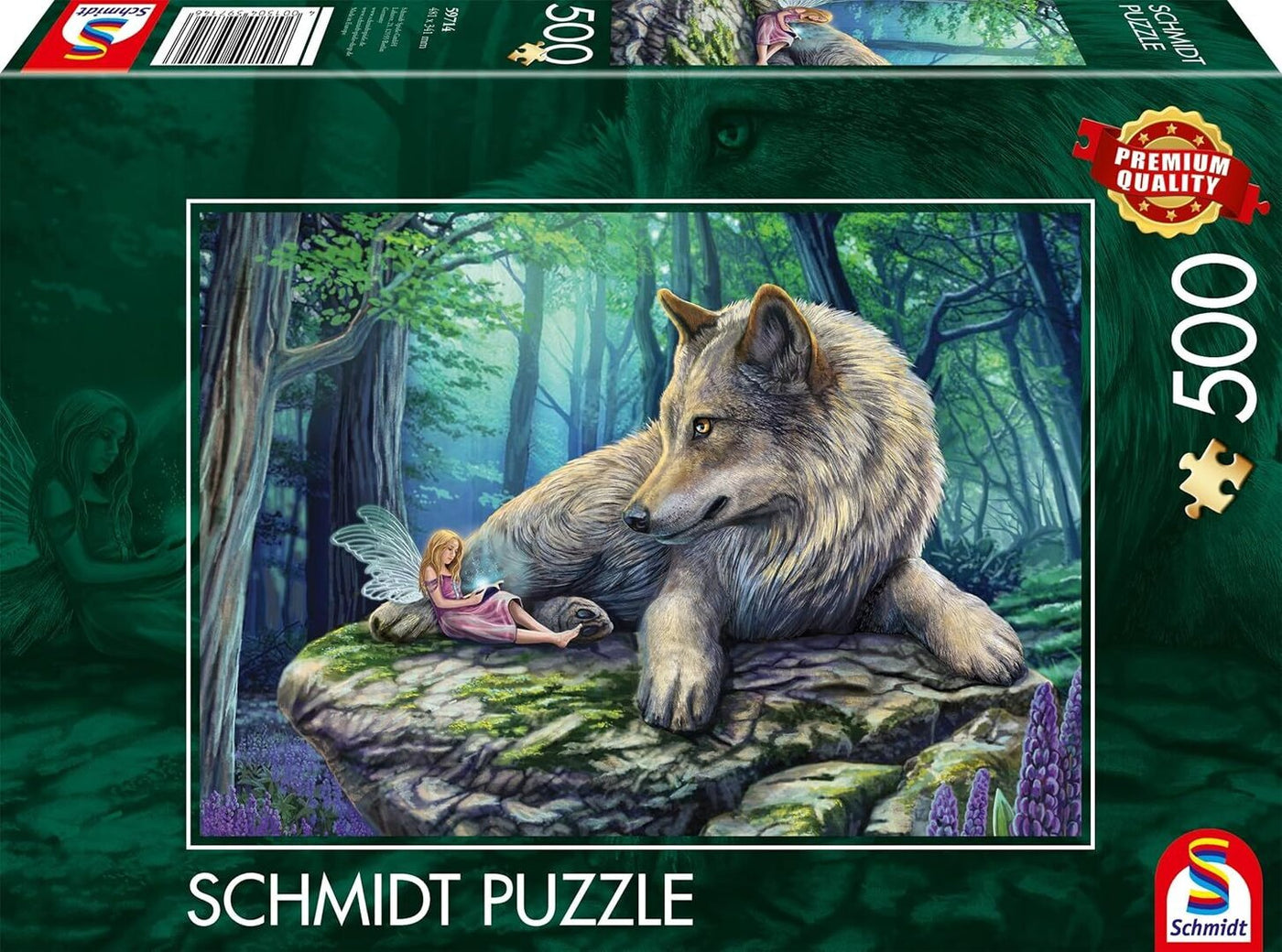 Schmidt - Wolf und Elfe - 500 Teile Puzzle