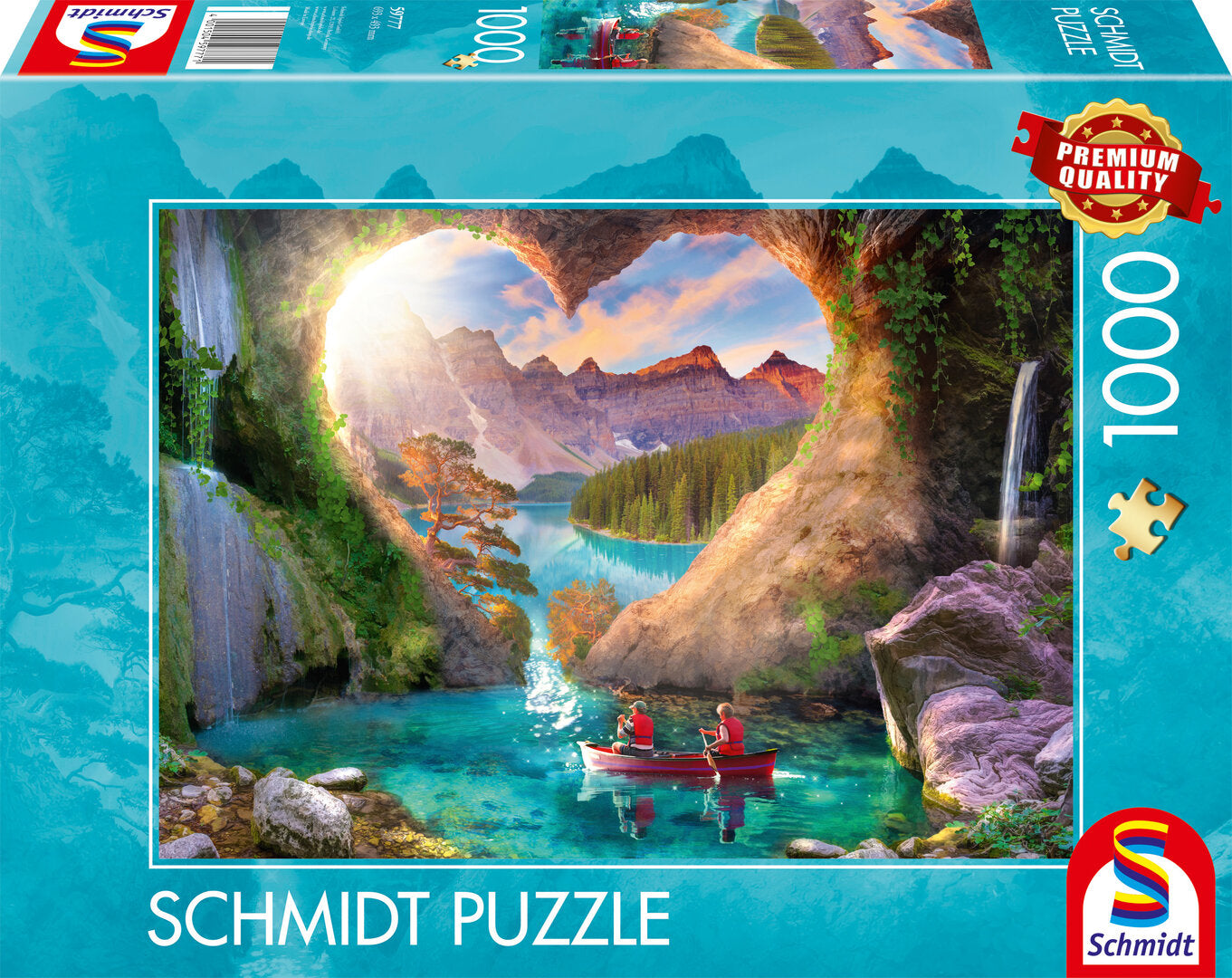 Schmidt - Ausblick mit Herz - 1000 Teile Puzzle