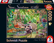 Schmidt - Asiatische Tierwelt - 1000 Teile Puzzle