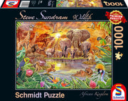 Schmidt - Afrikas Tiere - 1000 Teile Puzzle