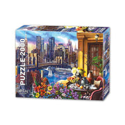 Star Puzzle - Night City Brooklyn - 2000 Teile Puzzle