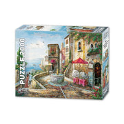 Star Puzzle - A Day in the Island Village - 2000 Teile Puzzle