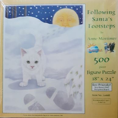 SunsOut - Following Santa`s Footsteps - 500 Teile Puzzle - Nur CHF 7.50! Jetzt kaufen auf fluxed.ch