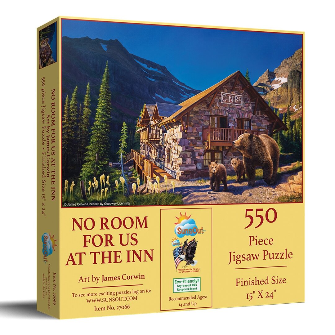 SunsOut - No Room for us at the inn - 550 Teile Puzzle