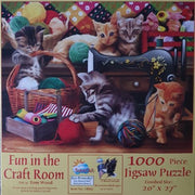 SunsOut - Fun in the Craft Room - 1000 Teile Puzzle