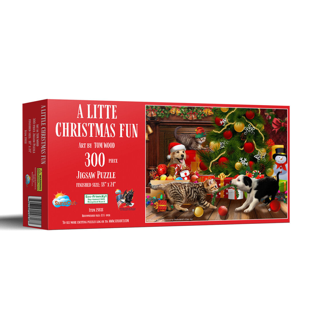 SunsOut - A litte Christmas fun - 300 XXL-Teile Puzzle