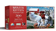 SunsOut - Winter Kitties - 300 XXL-Teile Puzzle