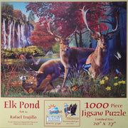 Sunsout - Elk Pond - 1000 Teile Puzzle