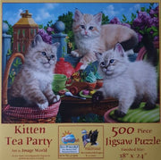 SunsOut - Kitten Tea Party - 500 Teile Puzzle
