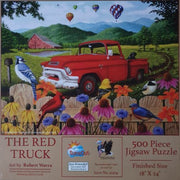 SunsOut - The red Truck - 500 Teile Puzzle